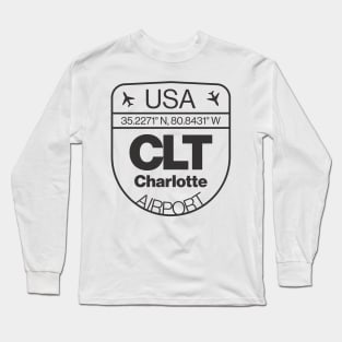 CLT, Charlotte Long Sleeve T-Shirt